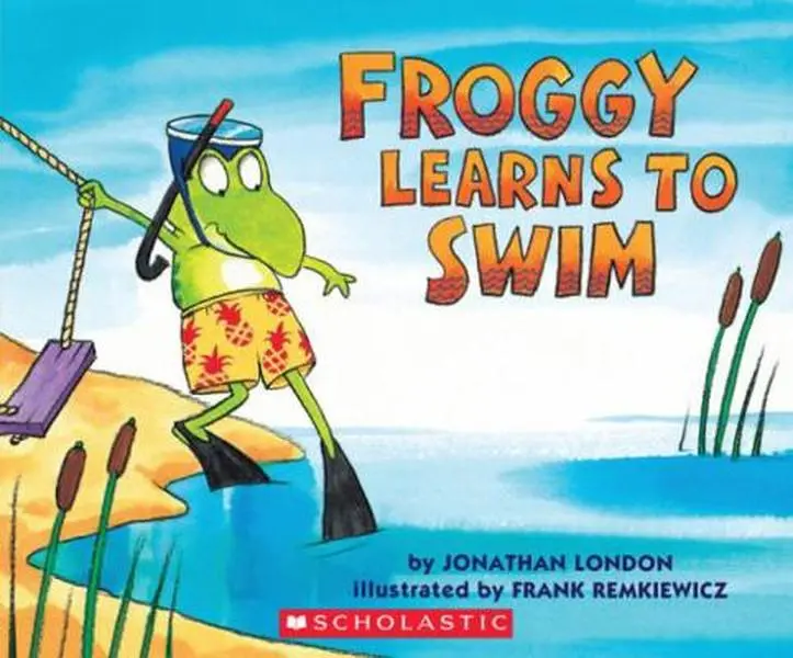 USED Book - Froggy Books: Froggy Learns to Swim by Frank London Jonathan (Paperback) - english