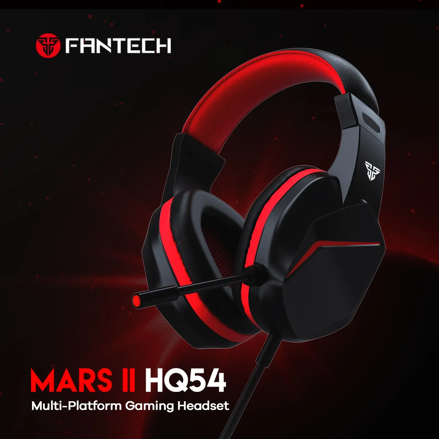 Fantech Stereo Multiplatform Gaming Headset, Wired Game Earphone with ...