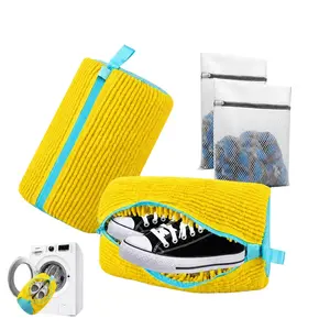 [Limited Time] 2Pcs Super Deal Heavy Duty Shoe Washing Bag - Premium Microfiber Protection for Sneakers & Washing Machine,Premium Edition (Gift Box Included)Washing Machine Shoe Bag,Shoe Storage Bag,Laundry Mesh Bag (1pc/2pcs Set + Gift)