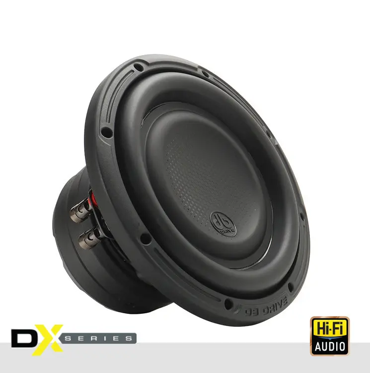DX-W8D2 : DX 8" Dual 2-Ohm Subwoofer