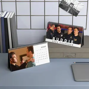 Buđie 911 Movie 2026 Calendar, Eddie Buddy Desktop Calendar 2026, Gift For Friends, 10'' x 5'' Matte Paper Calendar