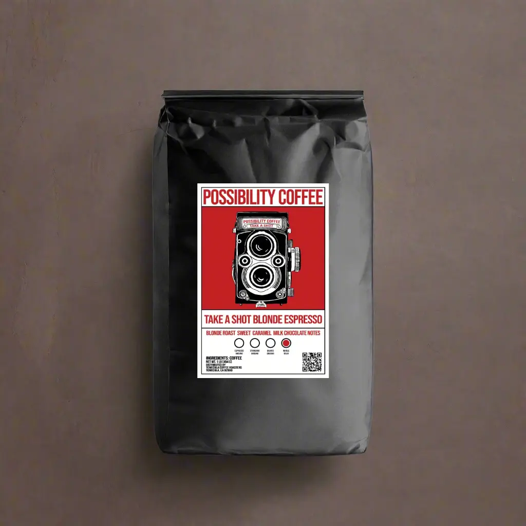 Take a Shot Blonde Espresso Coffee