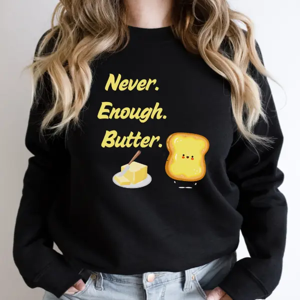 Stick of Butter Sweatshirt, Funny Foodie, Kitchen Culinary Top, Chef Gift, Cooking Apparel, Funny Baking Shirt, Stick of Butter Shirt