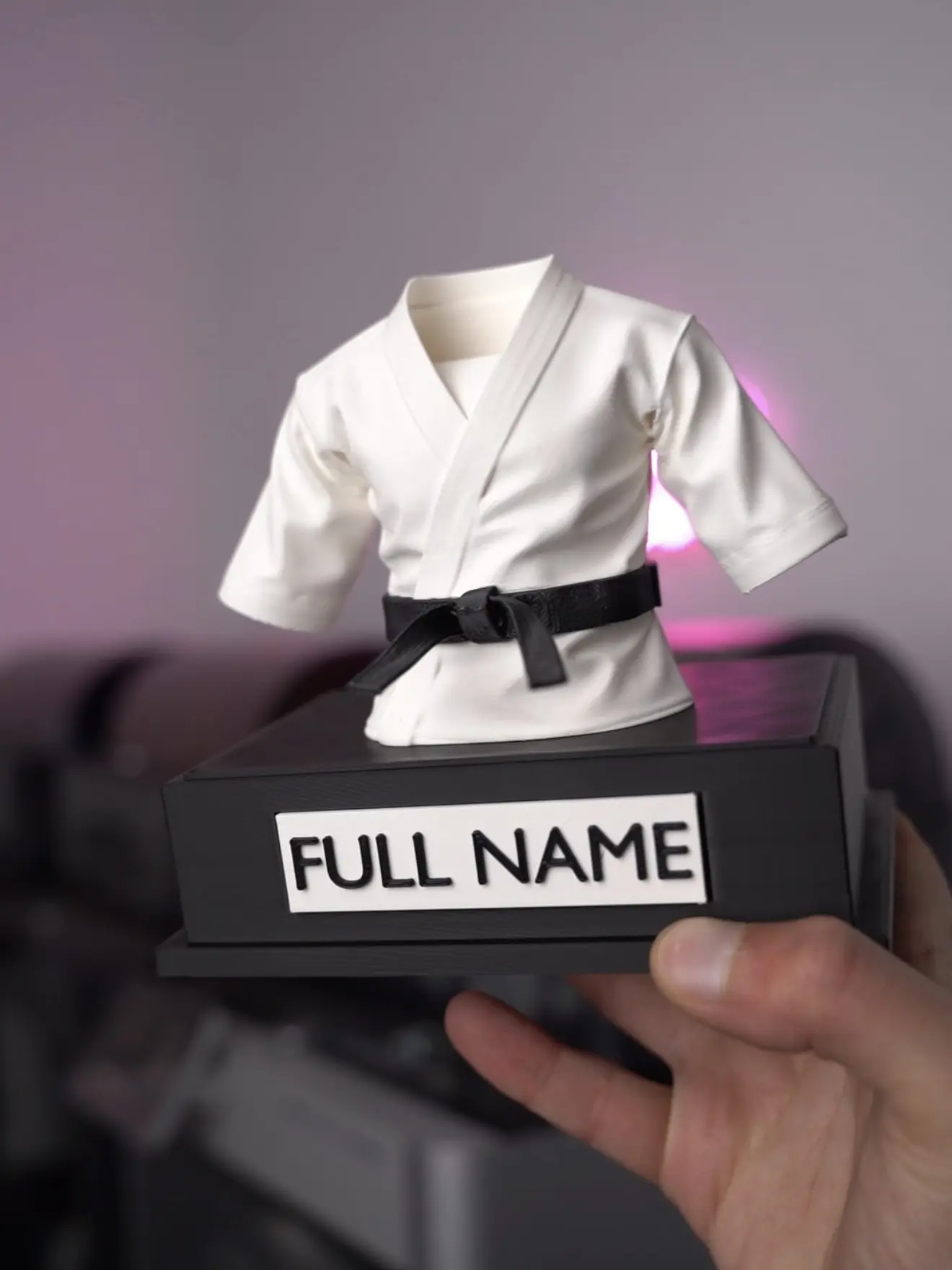 Customized Karate Trophy Customized Karate Trophy