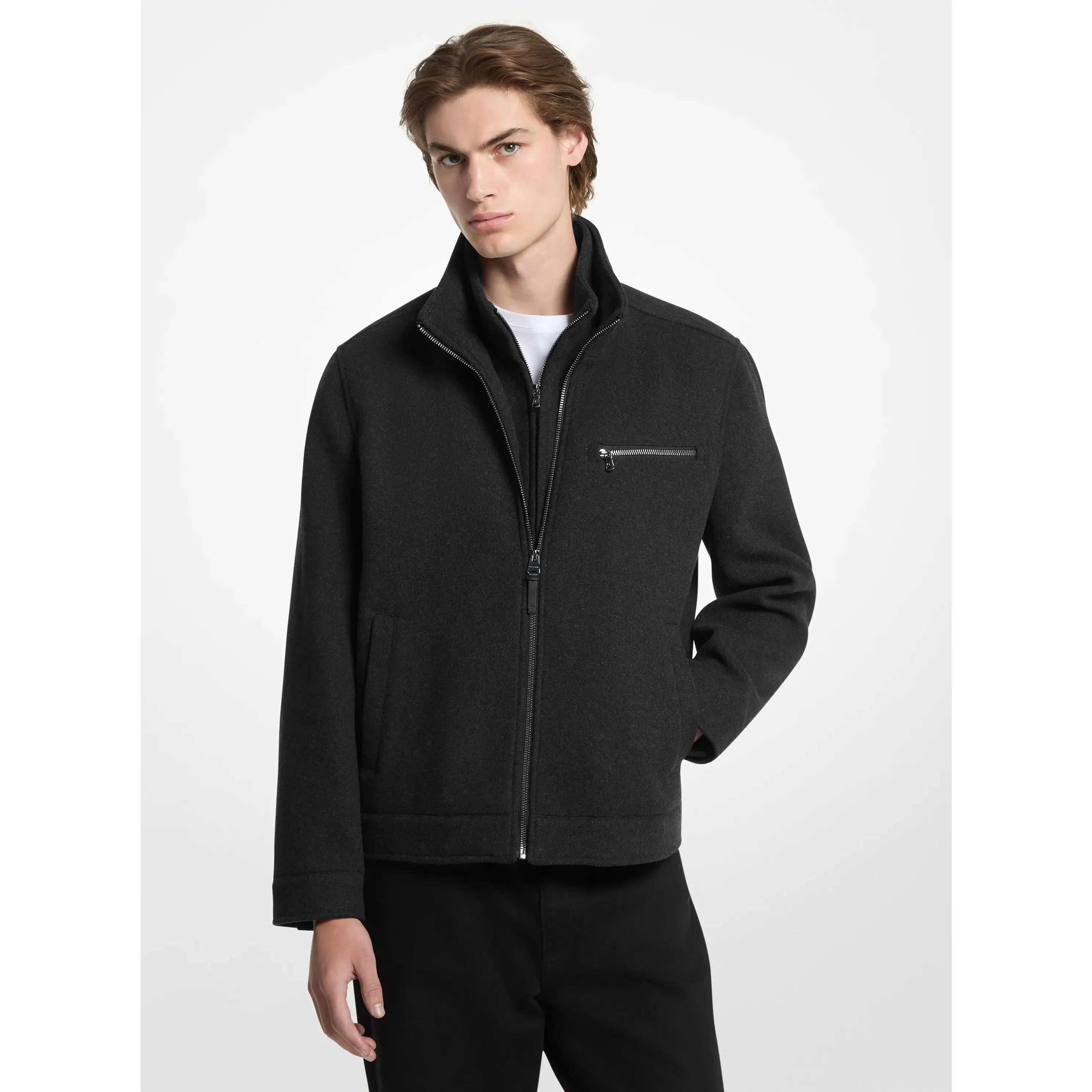 Cordero Layered Knit Jacket