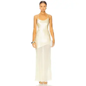 Runaway The Label Samani Maxi Dress in Lemon