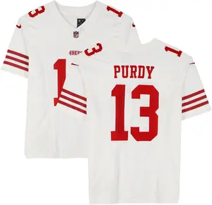 Brock Purdy San Francisco 49ers Autographed White Nike Limited Jersey - Fanatics Authentic Certified