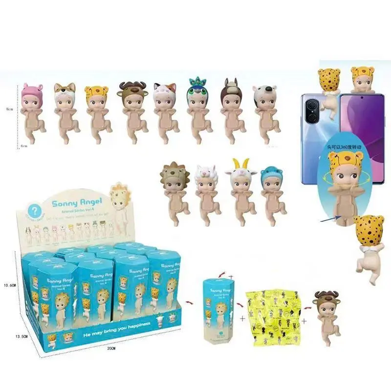 Cute So.nny An.gel Mini Figure Blind Box – Decorative Figure for Home, Car & Gifts