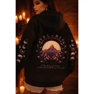 Velaris City of Starlight Hoodie | Night Court Inspired ACOTAR Starfall Sweatshirt