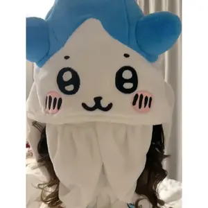 Kawaii Chiikawa Plush Piece Pajamas Usagi Hachiware Anime Cute Flannel Homewear Autumn Winter Girls Student Cartoon Nightwear