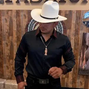 Western shirt black and red