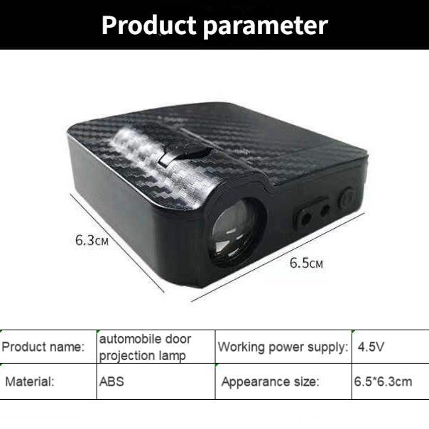 Led Car Door Welcome Lights For KIA KN Logo Laser Projector Decor Lamp