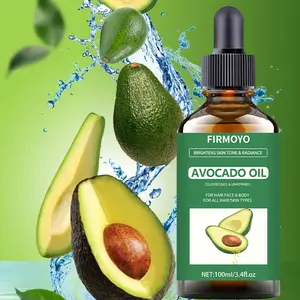 100ml / 3.4 fl oz Avocado Essential Oil, Body Firming Oil, Moisturising formula, suitable for aromatherapy diffusers, humidifiers, massage, candle making, soap production, and hair care products, suitable for all skin types, contains glycerine