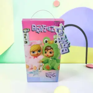 Bra-tz Bratzi-ez Plush Keychain, Blind Box Plush Doll, Y2K Bag Charm, Cute Collectible Toy, Kawaii Fashion Plush