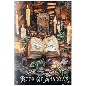 35 Pages Book Of Shadows Magick,   1 Count Journal Setting Boundaries and Creating Personalized Spells and Rituals for Reflection, Manifestation, and Spiritual Growth