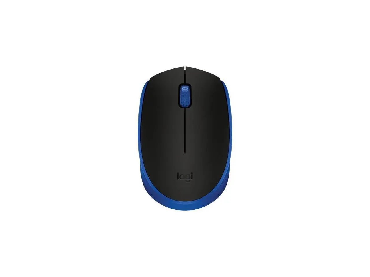Logitech M170 Wireless Mouse for PC, Mac, Laptop, 2.4 GHz with USB Mini Receiver, Optical Tracking, 12-Months Battery Life, Ambidextrous - Blue