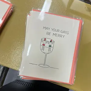 Gays Be Merry Christmas Card