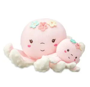 Spark Create Imagine Big and Little Octopus Plush, 2 Piece Set
