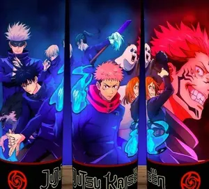 Jujutsu Kaisen JJK Anime Characters Cup Mug Tumbler 20oz
