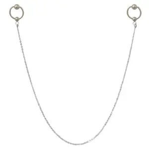 Nipple Chains With Captive Bead Rings 14G or  16G