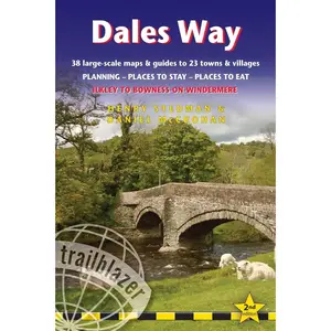 USED-Dales Way: British Walking Guide: 38 Large-Scale Walking Maps (1:20,000) & Guides to 33 Towns & Villages - Planning, Places to Stay, Places to Eat - I by Stedman, Henry (Paperback)