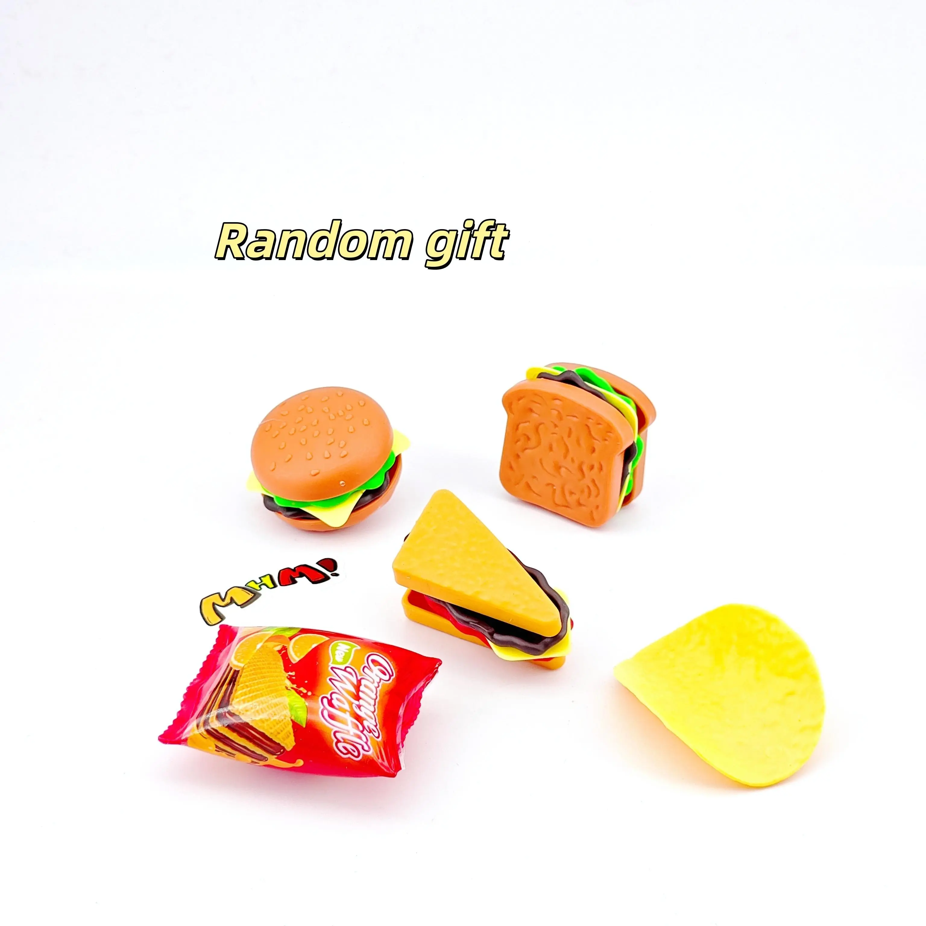 MHM Squishy Mystery Gift, Random Cute Accessory, Hair Clip or Fridge Magnet Surprise