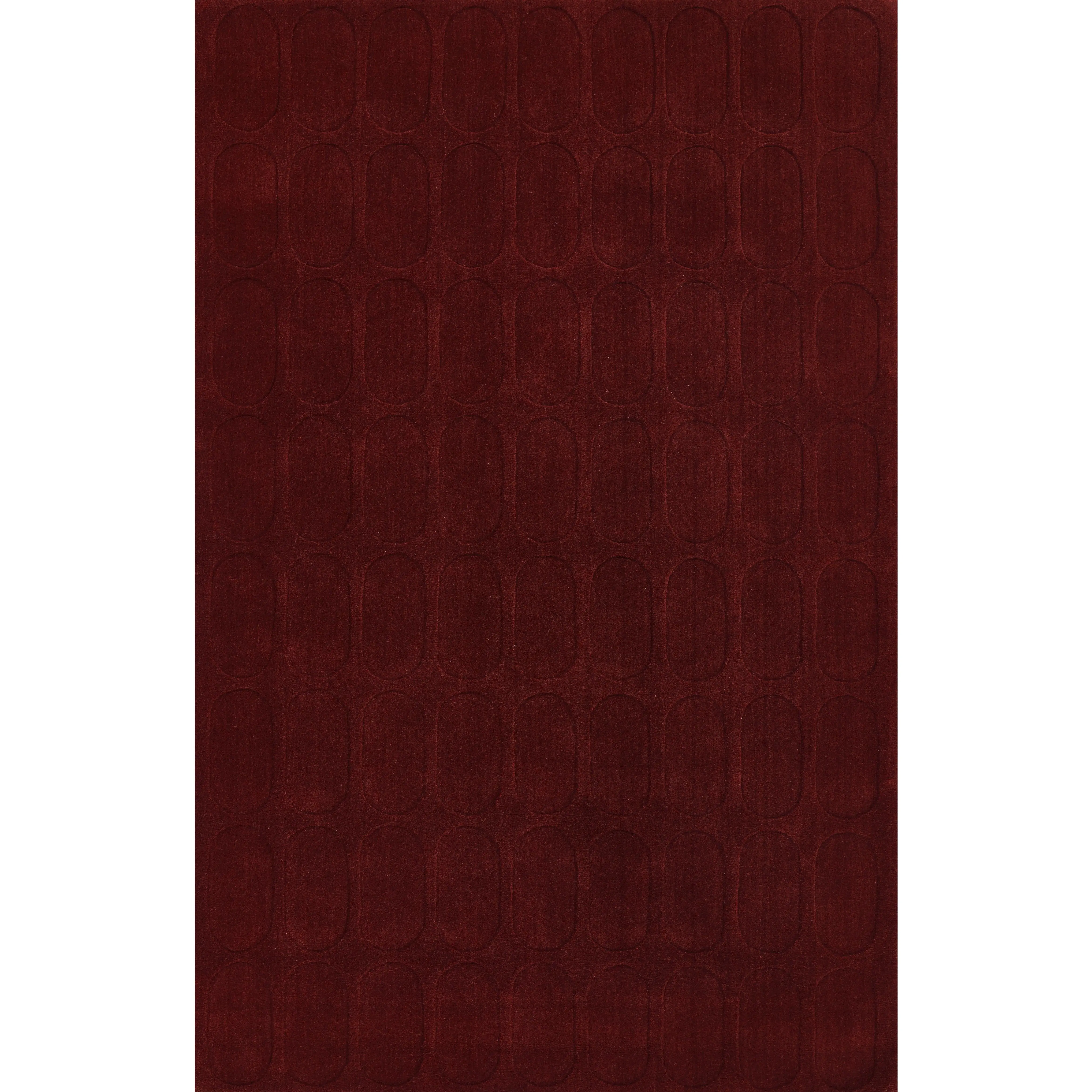Contour CON-2 Burgundy Area Rug