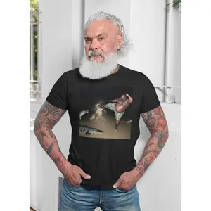 Man Kick Alligator In Swamp Shirt Tee, Gator, Crocodile, funny, viral, meme