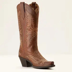 ARIAT WOMENS ROUND UP COLLINS RAFTER TAN 10053788