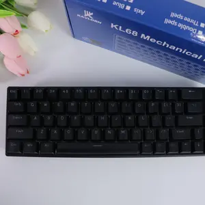 68-key detachable mechanical keyboard