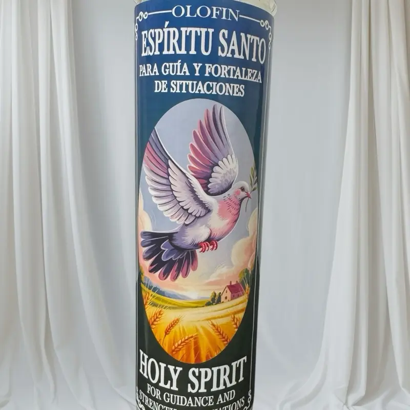 veladora preparada Espíritu Santo - TikTok Shop