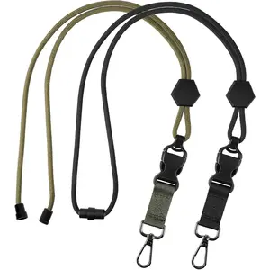 Breakaway Lanyards for Id Badges, Safety Break Away Lanyard with Detachable Buckle Heavy Duty Id Badge Lanyard