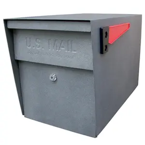 Mail Boss  Curbside Security Locking Mailbox Granite
