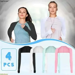 Cooling UV Protection Arm Sleeves, Breathable Sun Sleeves, Lightweight Outdoor Essentials for Women