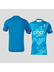 2025 England Cricket Men's and Women's Short Sleeve Jersey Limited Edition T-Shirt Sweat-absorbing Quick-drying Training T-Shirt Athletic Apparel Cricket Jerseys