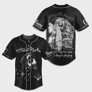 Stevie Nicks Players Only Love You When They Are Playing Baseball Jersey Shirt Gift For Fans Men Women