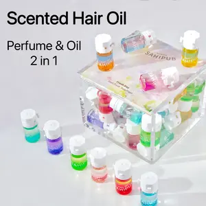 【Sahipub】Perfume& Hair Oil 2 in 1-Avocado Oil, Collagen Hair Oil for Frizzy, Dry, Thicker, Ponytail, Damaged, Curly, Healthy Hair, Repair serum, Haircare, Hair Fragrance Thanksgiving, Blackfriday Gift