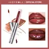 JUDYDOLL Peel Off Stain and Plumping Oil Duo, Glossy, Blur, Peel-Off Lip Liner Stain, 2 in 1 Combo, 2 in 1 Lip Gloss & Lip Liner, Plumper, All Day & Night Lipliner, Lip Stain, Smudge-Proof, Hydrating, Refresh Look, Makeup, Back to School