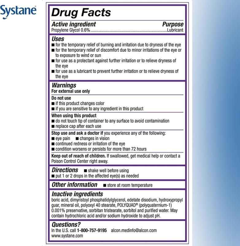Systane Complete Eye Drops, 0.34 Fl Oz, Twin Pack (Pack of 2)