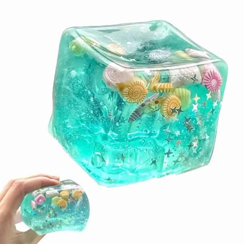 Ocean Squishy Cube fidget