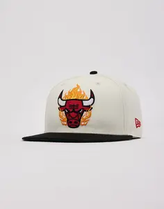 Mens New Era NBA Chicago Bulls Flame 9Fifty Snapback
