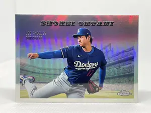 2025 Topps Chrome Platinum Shohei Ohtani Rails & Sails Refractor #55RS-19