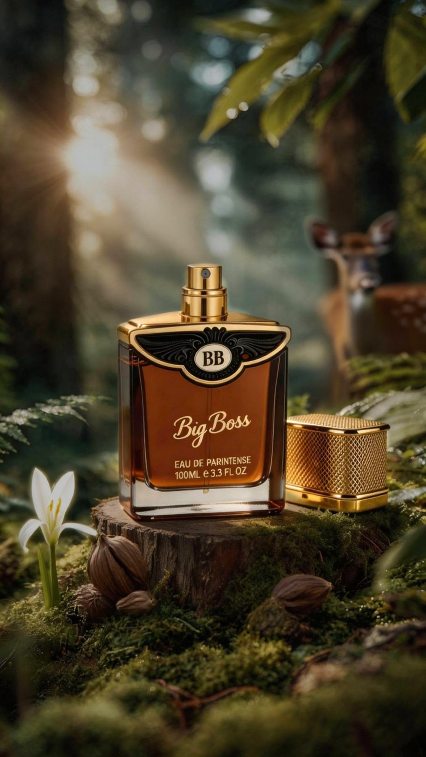 Big Boss Eau de Parfum Intense | Woody Oriental Men's Perfume | Everyday Luxury Fragrance