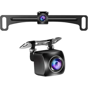 Backup Camera Rear View Camera AHD 1080P Night Vision Reverse Camera, Startlight Night Vision Wide Angle IP69 Waterproof CVBS-AHD Metal Housing for Car Truck RV Pickup