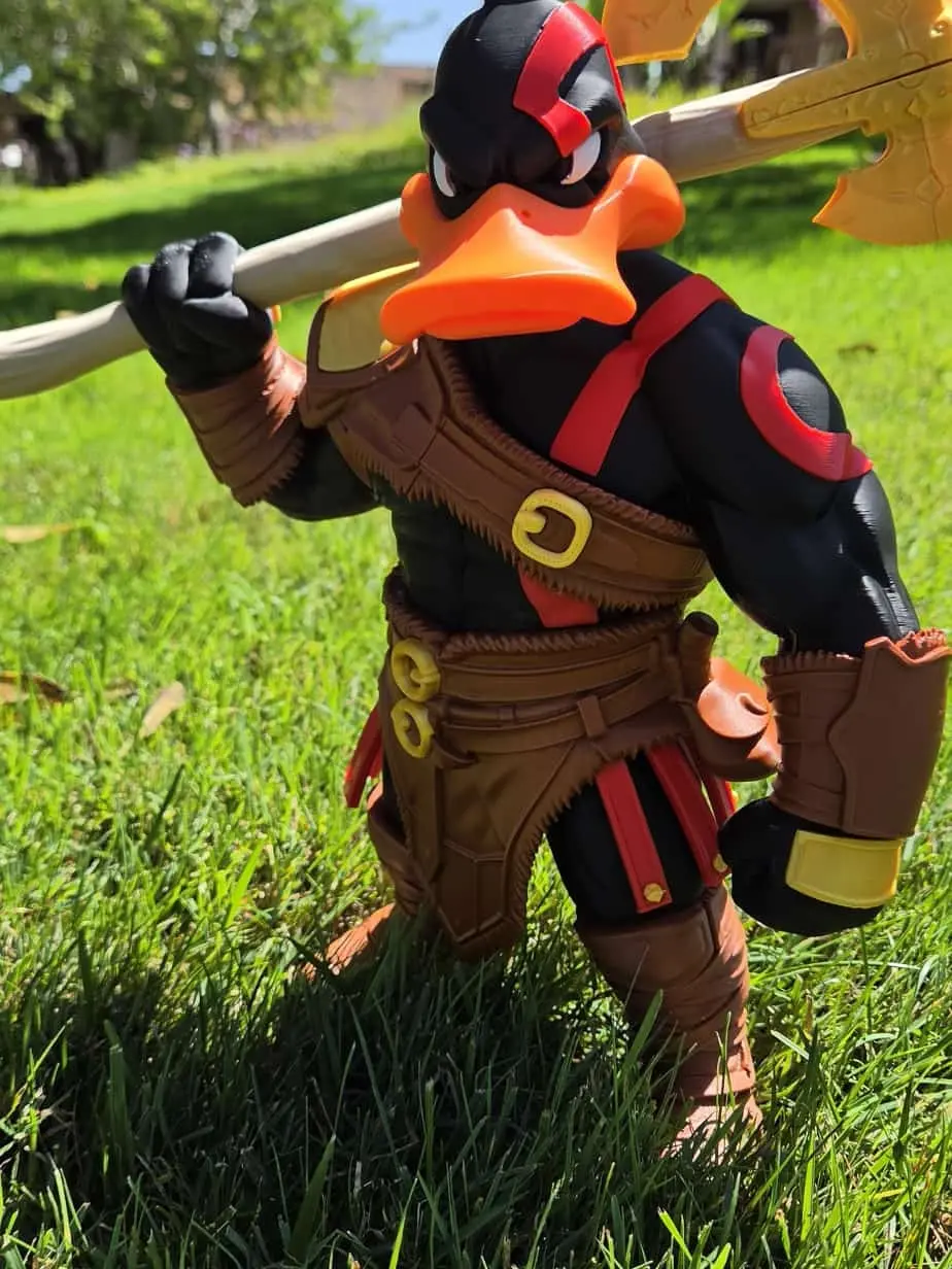 DUCK CRATOS 3D PRINTING, DAFFY, GOOD OF WARS
