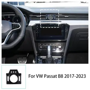 For VW Passat B8 2017-2023, Car Phone Holder Bracket Base Gravity Stand Phone Mount Accessories