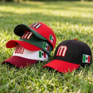 Baseball game sports cap, outdoor hip-hop cap, M-letter embroidered cap, unisex adjustable cap