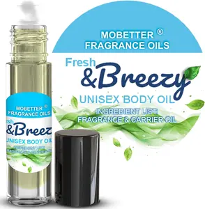 MOBETTER FRAGRANCE OILS Fresh & Breezy Fragrance Body Oil for Unisex