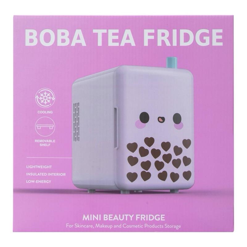 Boba Tea Mini Beauty Fridge for home and office and for make up products skin care drinks cosmetic product storage