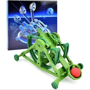 Catapult Kit for Kids,Trebuchet Kit with30+Pieces&2pcs SoftBalls, Launcher Toys forKids & Adults, ScienceSTEM Toys forBoys,Hands-OnLearning, SchoolProjects, Family &Party Game, BirthdayGifts